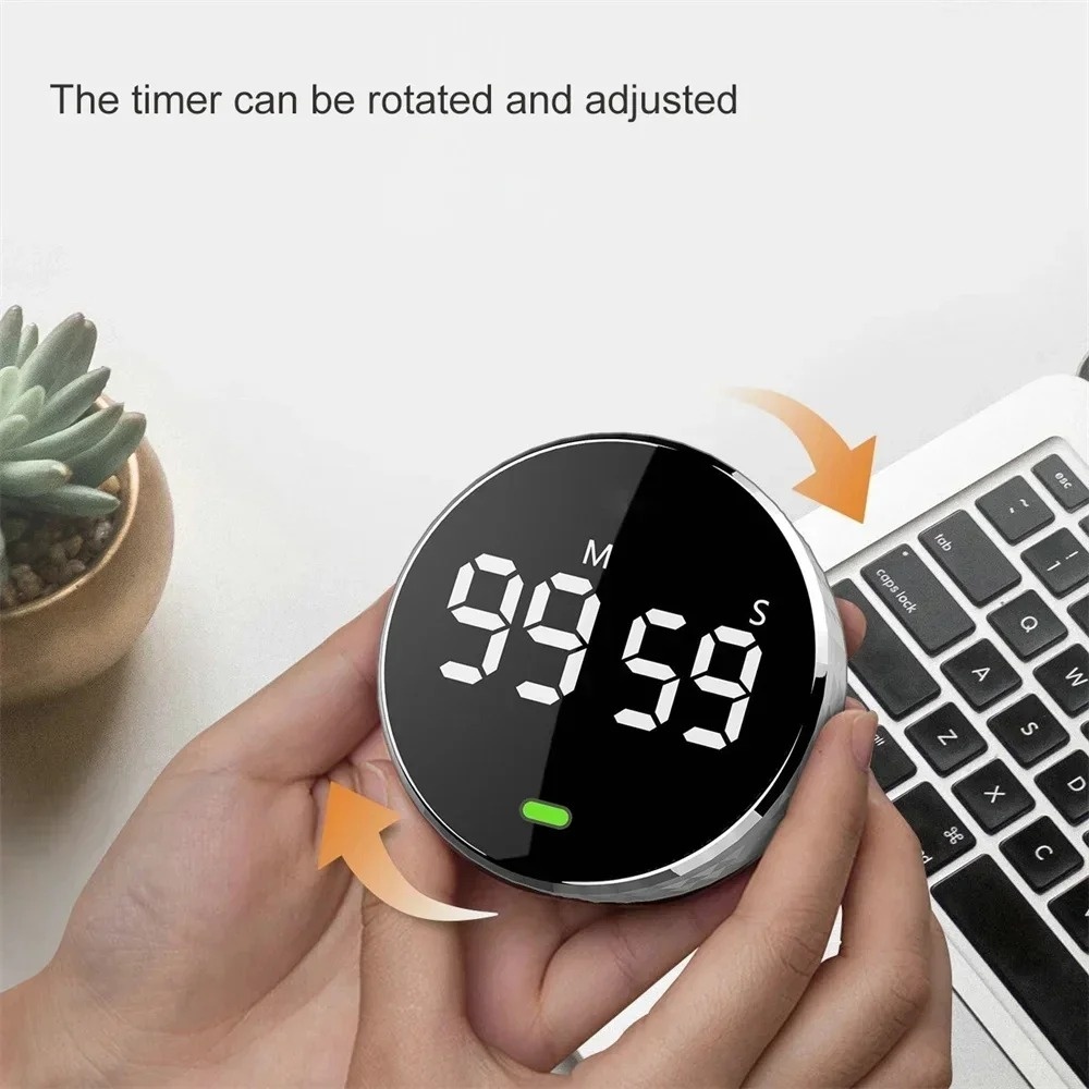 Kitchen Baking Timer - LED Digital Cooking Timer Magnetic Baking