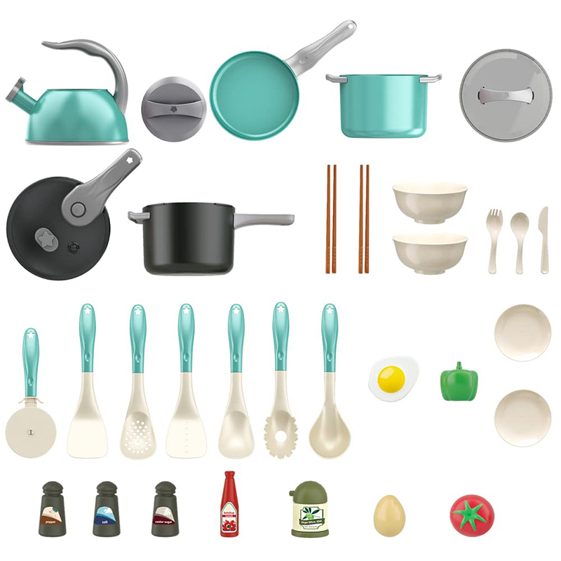 Kids Kitchen Toy Accessories T - đánh giá và giá Kitchen Baking Pan Set