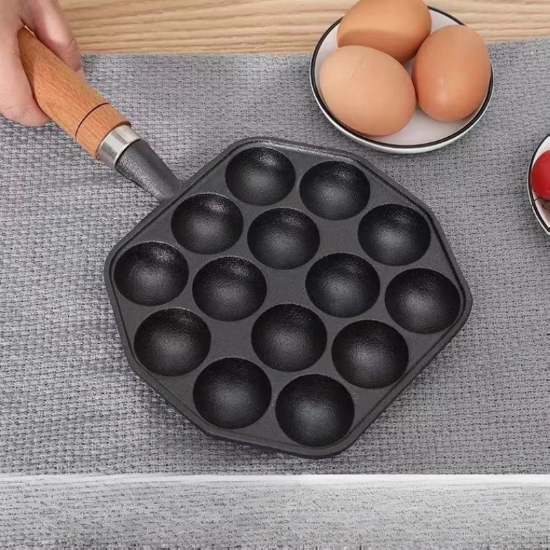 Baking Takoyaki Pan 14 Holes G - đánh giá và giá Kitchen Baking Brush