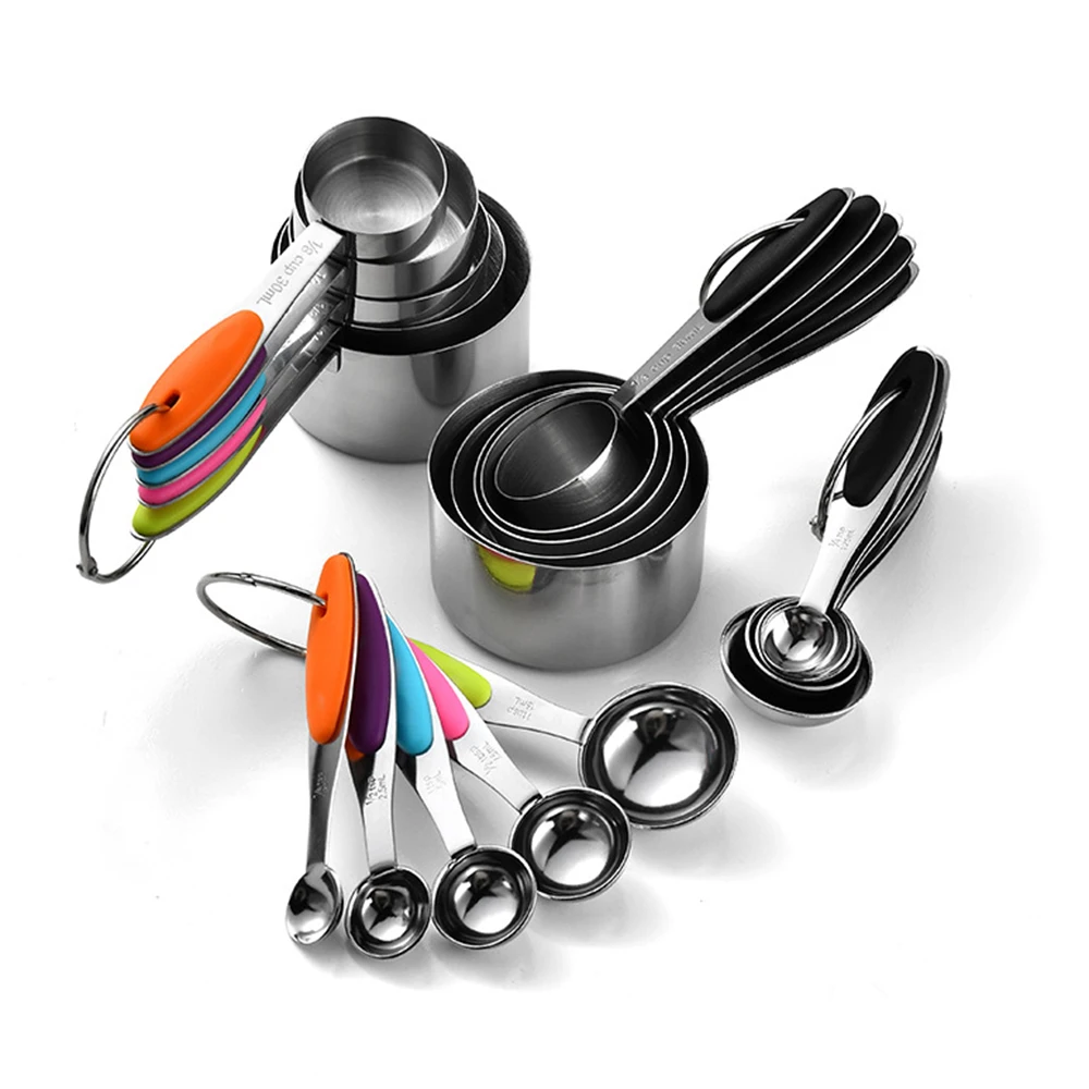 5/10Pcs Stainless Steel Measur - đánh giá và giá Kitchen Baking Store