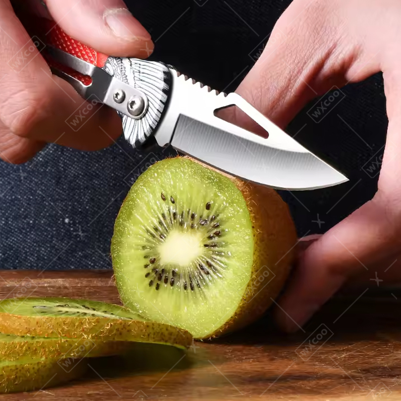 WXCOO Folding Knife Stainless  - đánh giá và giá Kitchen Baking Store