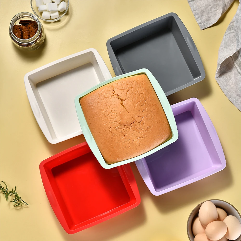 1/4Pcs Silicone Square Cake Mo - đánh giá và giá Kitchen Baking Store