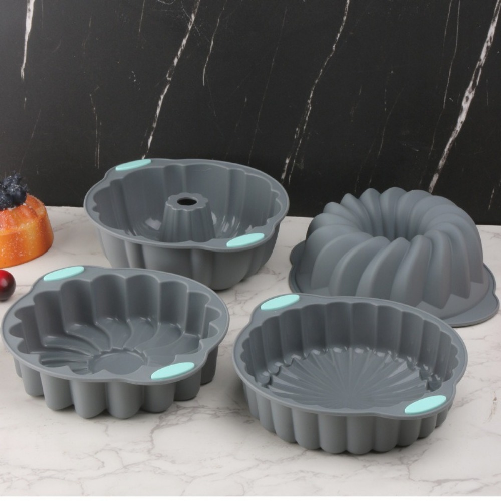 Silicone Cake Molds Heat Resis - đánh giá và giá Kitchen Oven Baking Pans