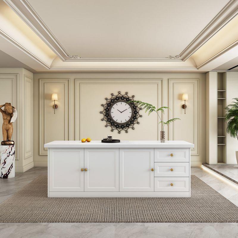 Modern light luxury bar, home  - đánh giá và giá Kitchen Baking Island