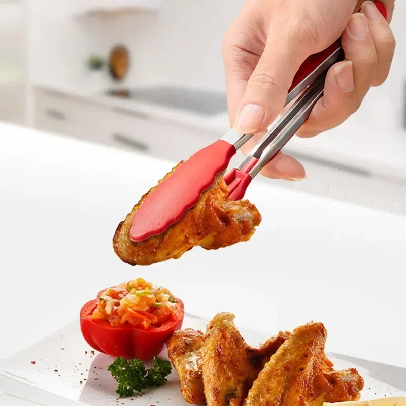 7 Inch Non-Slip Food Tongs Cre - đánh giá và giá Kitchen Baking Store