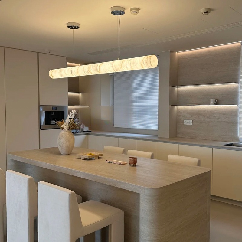 Minimalist Luxury Marble Hangi - đánh giá và giá Kitchen Baking Island