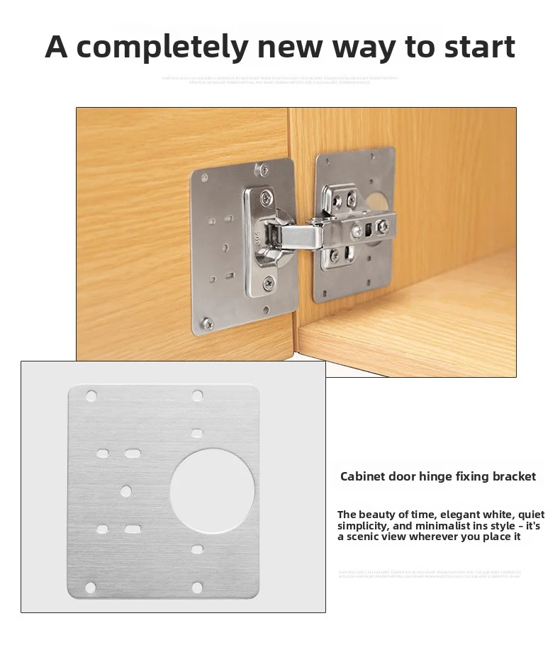 Cabinet Hinge Repair Plate Kit - đánh giá và giá Kitchen Baking Cabinet