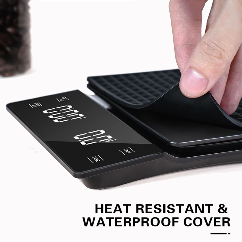 3kg 0.1g Digital Coffee Scale  - đánh giá và giá Kitchen Baking Timer