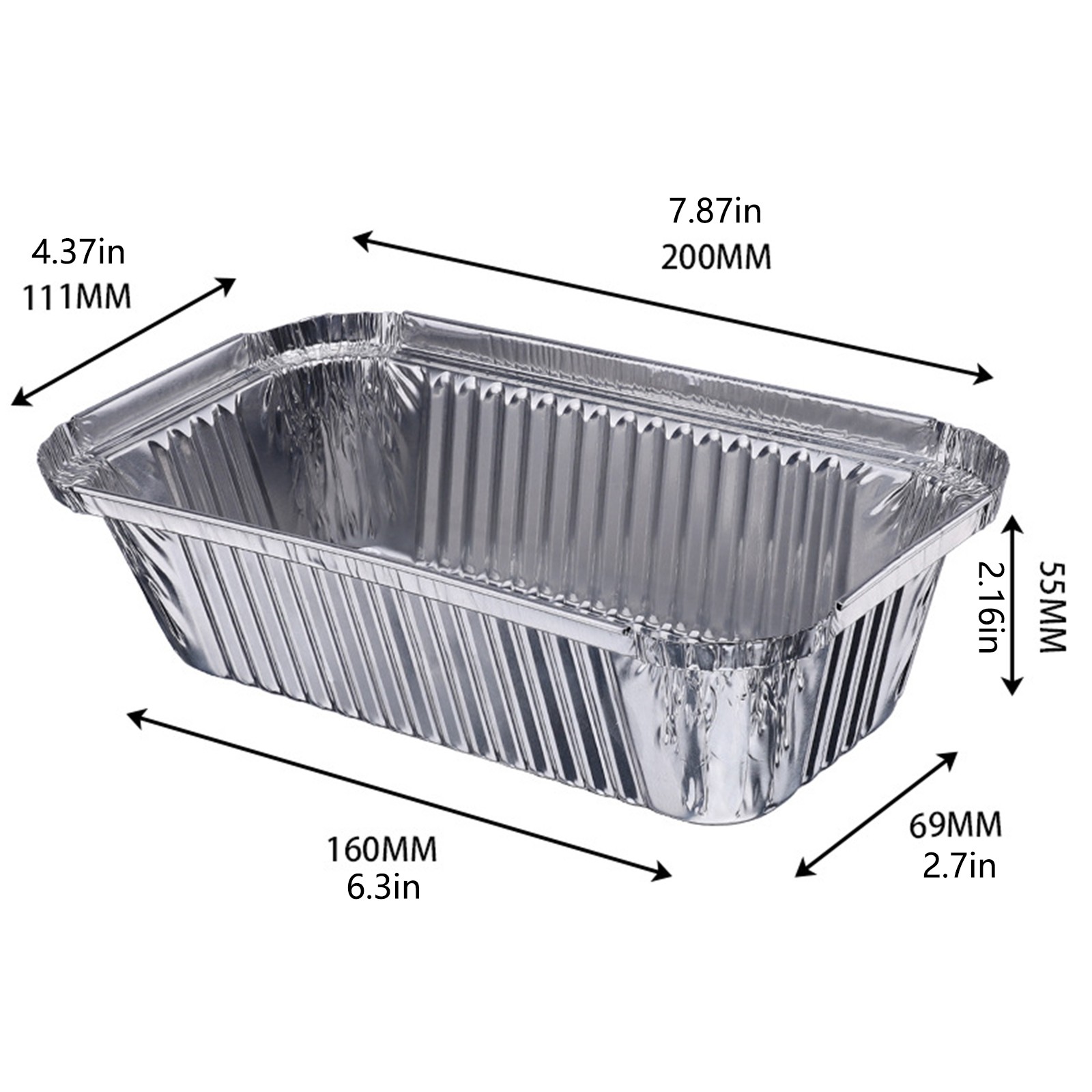 20pcs Large Deep Disposable Al - đánh giá và giá Kitchen Baking Pan Set