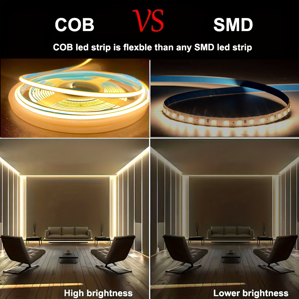 3mm Ultra Thin Led COB Strip U - đánh giá và giá Kitchen Baking Cabinet