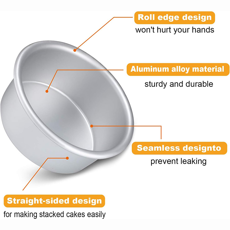 6/12Pcs Aluminum Mini Cake Pan - đánh giá và giá Kitchen Baking Pan Set