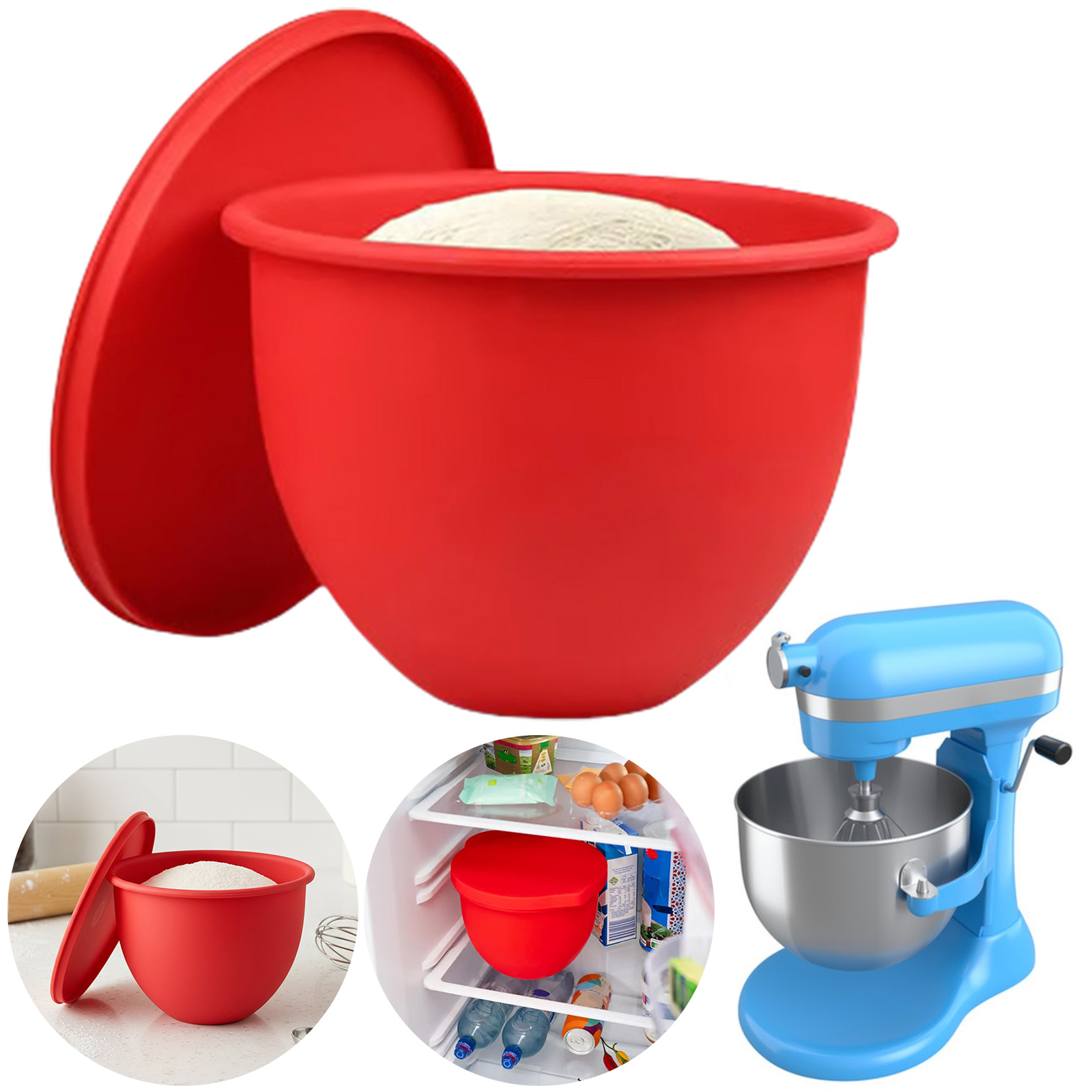 1PC Universal Silicone Pad Lin - đánh giá và giá Kitchenaid Baking Bowl