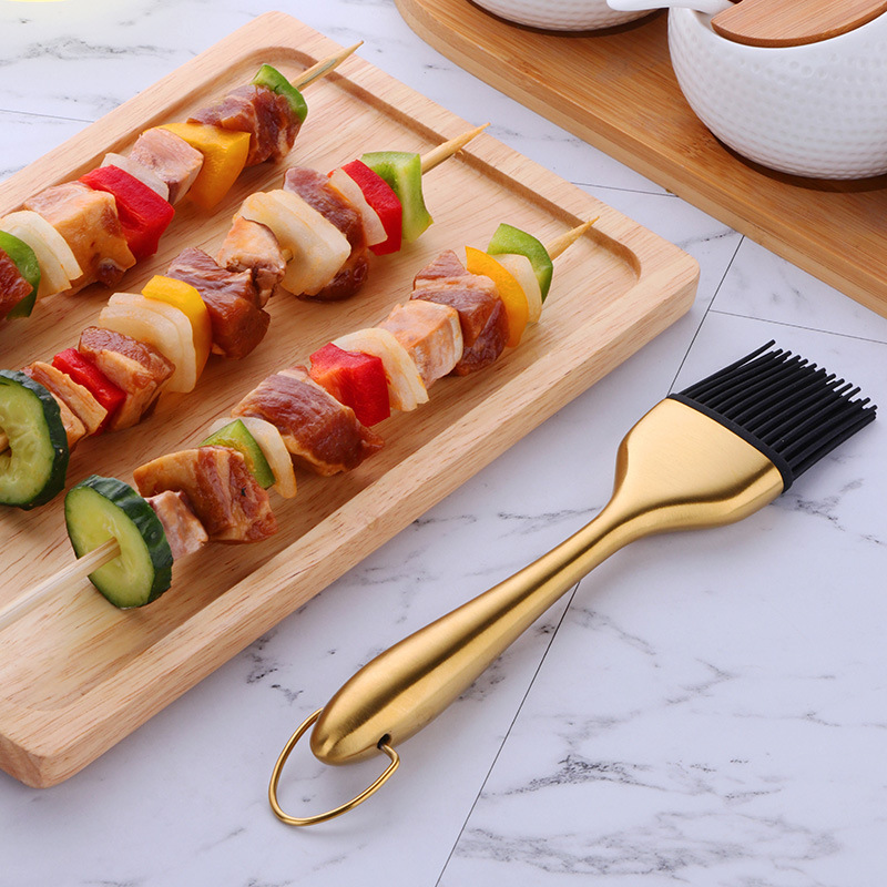 Stainless Steel Silicone Oil B - đánh giá và giá Kitchen Baking Brush