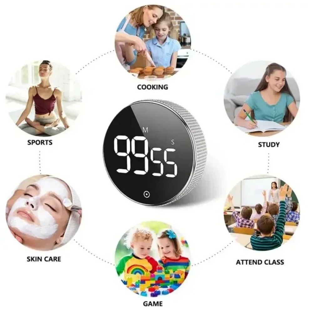LED Digital Cooking Timer Magn - đánh giá và giá Kitchen Baking Timer