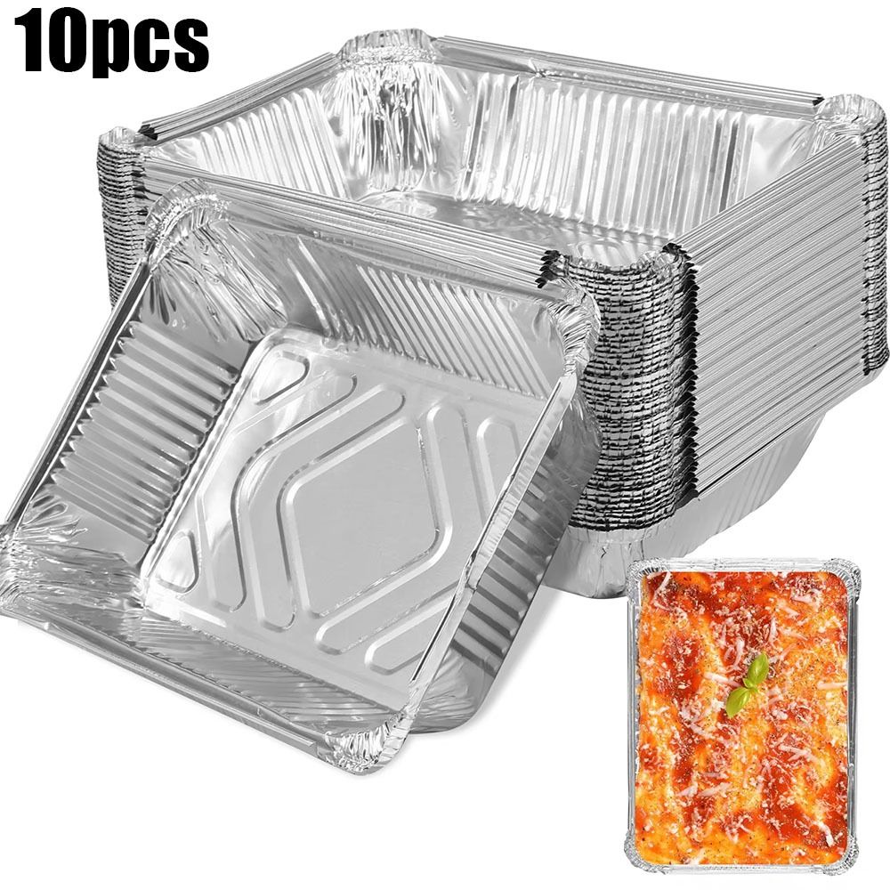 10PCS Disposable Aluminum Foil - đánh giá và giá Kitchen Oven Baking Pans