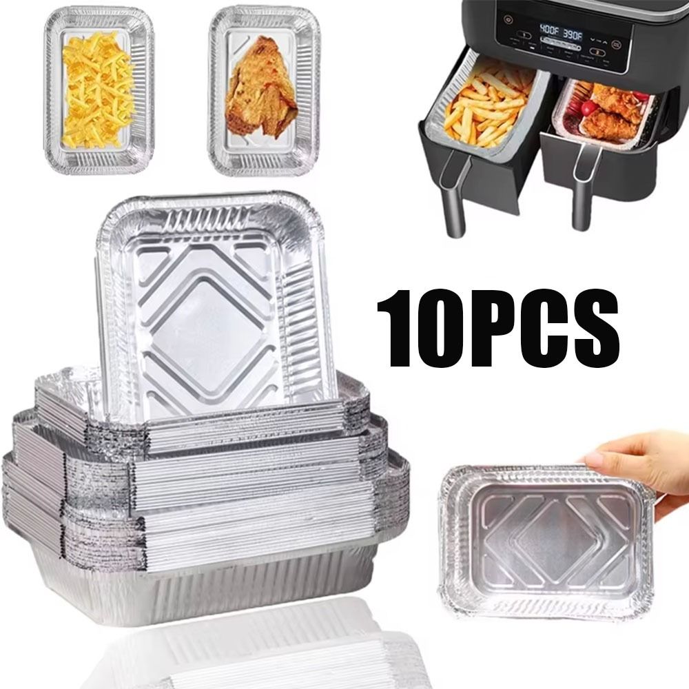10PCS Disposable Aluminum Foil - đánh giá và giá Kitchen Oven Baking Pans