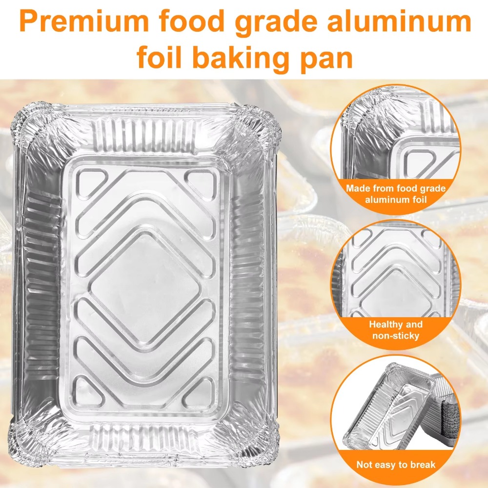 10PCS Disposable Aluminum Foil - đánh giá và giá Kitchen Oven Baking Pans