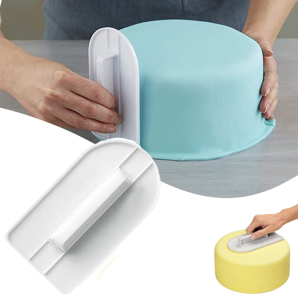 Plastic Cake Smoother DIY Fond - đánh giá và giá Kitchen Baking Brush