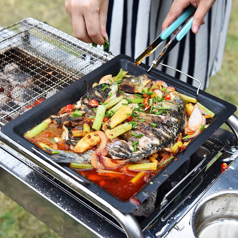 Outdoors Thick Square Grill Pa - đánh giá và giá Kitchen Oven Baking Pans