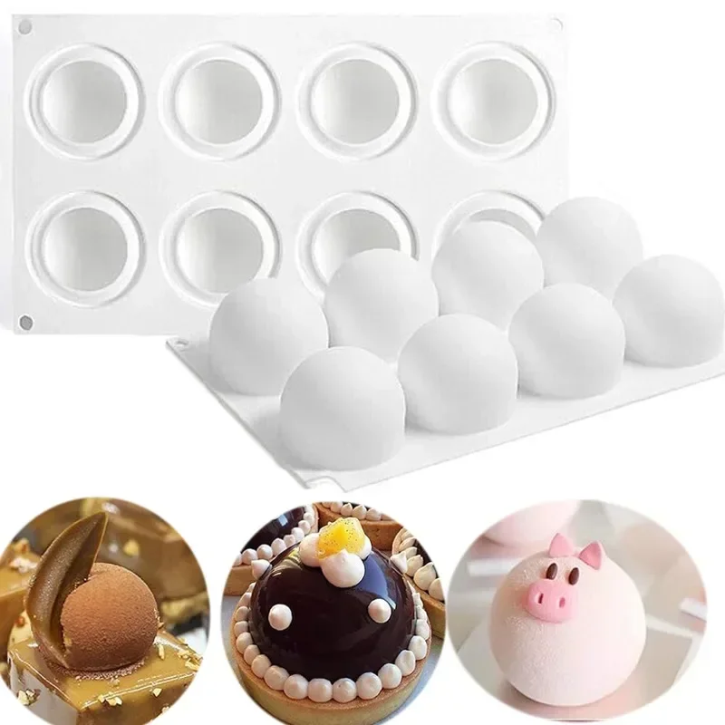 3D Sphere Silicone Mold For Mo - đánh giá và giá Kitchen Baking Store
