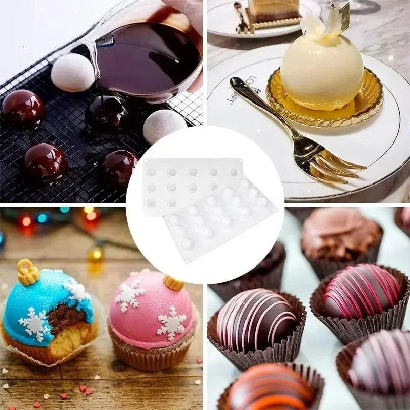 3D Sphere Silicone Mold For Mo - đánh giá và giá Kitchen Baking Store