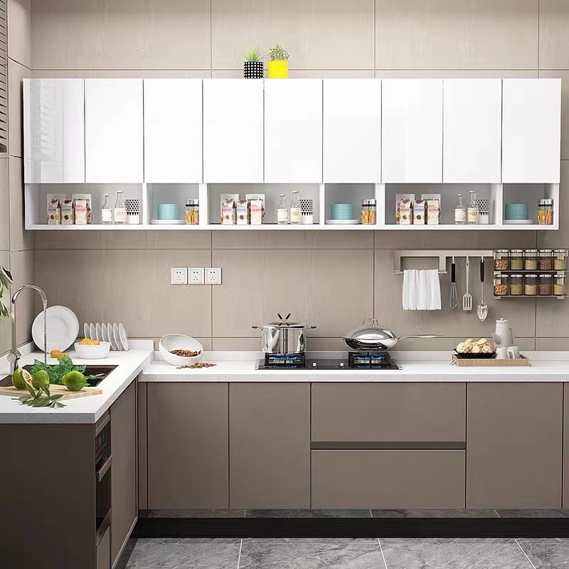 Customized Paint Baking Kitche - đánh giá và giá Kitchen Baking Cabinet