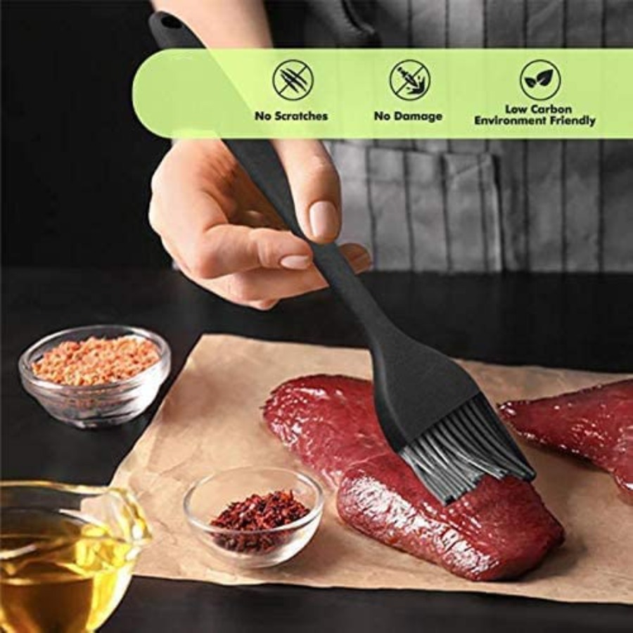 Silicone Pastry Basting Brush  - đánh giá và giá Kitchen Baking Brush