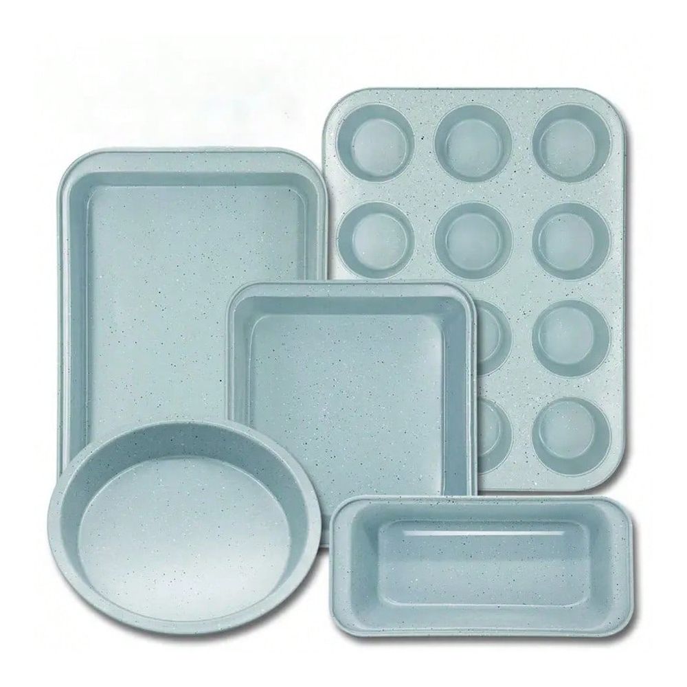 10 Piece Bakeware Set, NonStic - đánh giá và giá Kitchen Baking Pan Set