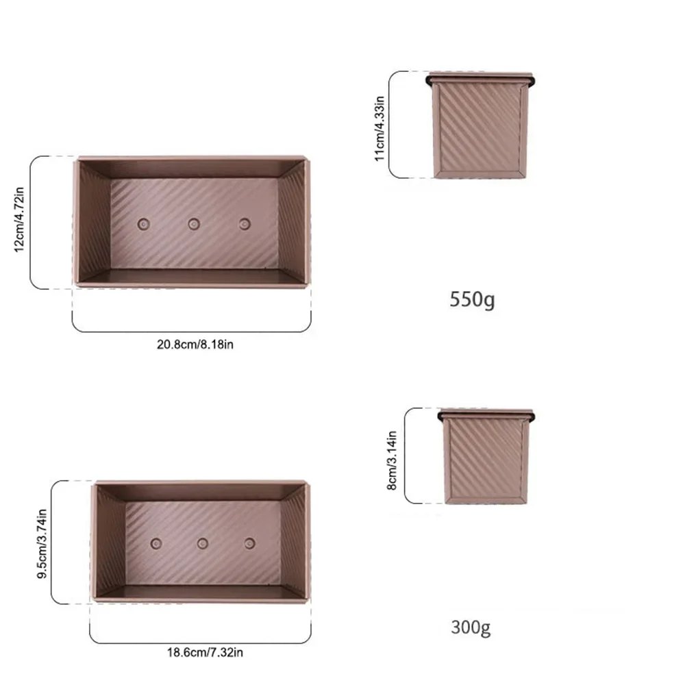 1Pcs Non-Stick Loaf Pan with L - đánh giá và giá Kitchen Oven Baking Pans