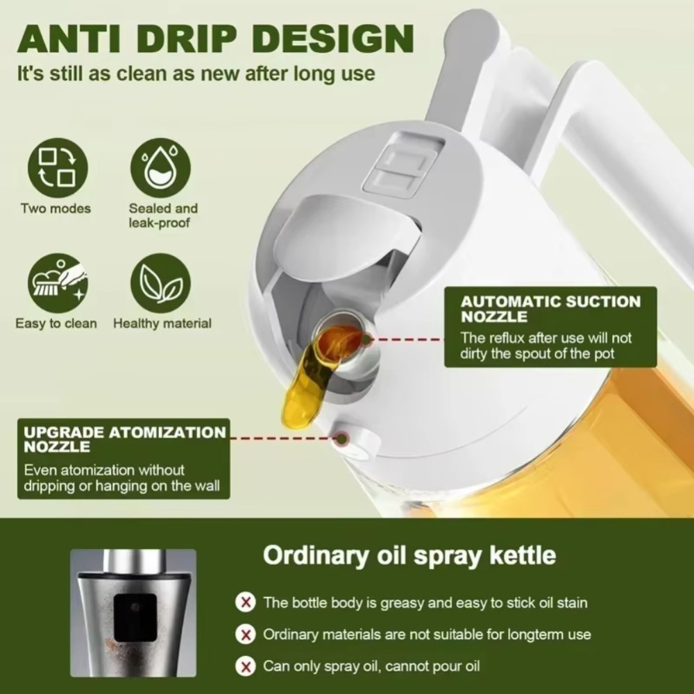 2in1 470ml Plastic Spray Oil S - đánh giá và giá Kitchen And Baking