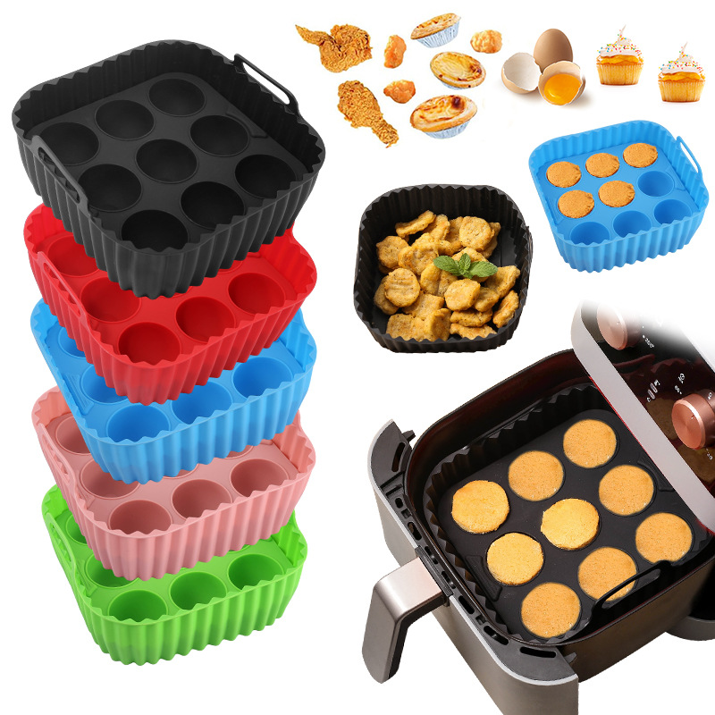 2pcs Silicone Air Fryer Liners - đánh giá và giá Kitchen Baking Pan Set