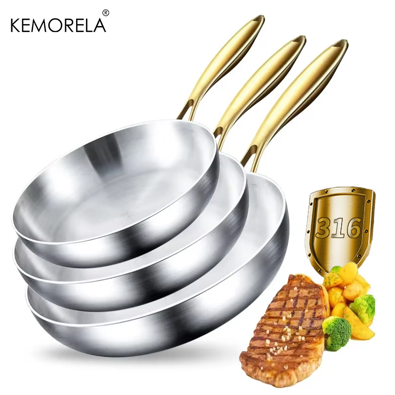 3PCS/Set 316 Stainless Steel G - đánh giá và giá Kitchen Baking Pan Set