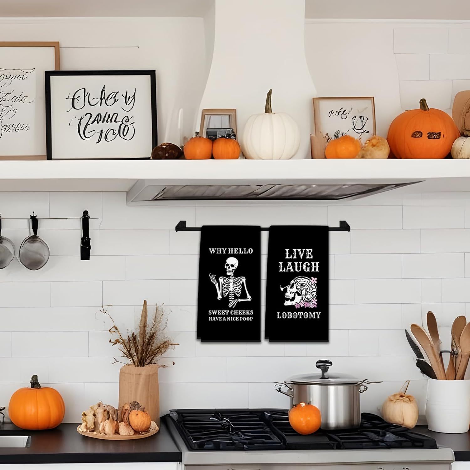 2Pcs, Gothic Skull-Themed Kitc - đánh giá và giá Kitchen Baking Necessities