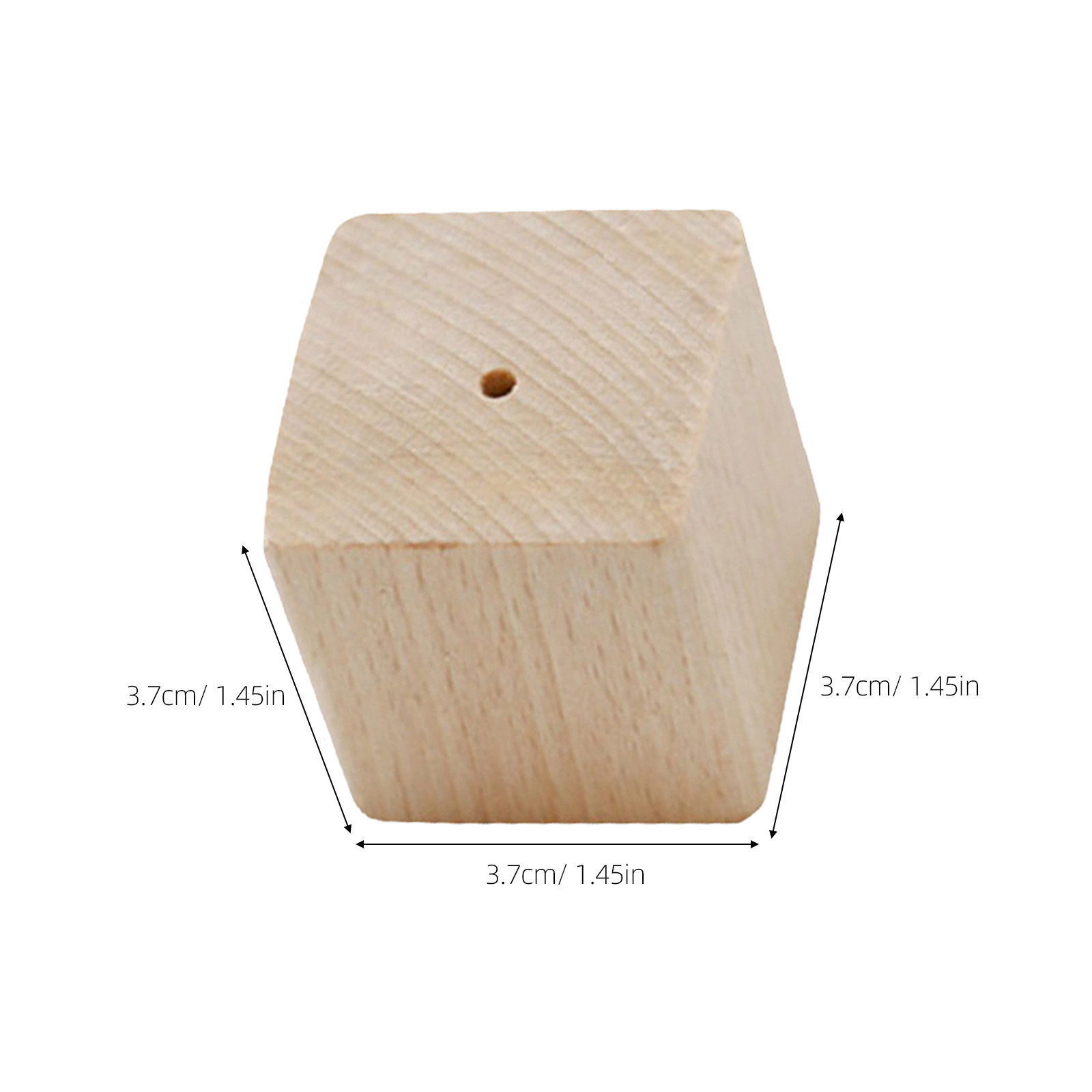 2Pcs Wooden Flower Nail Bases  - đánh giá và giá Kitchen And Baking
