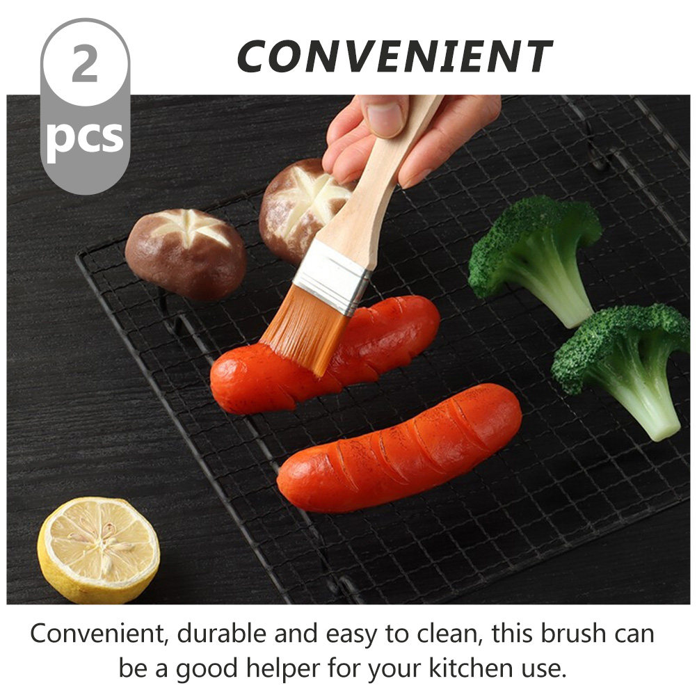 2Pcs Nylon Basting Brush for B - đánh giá và giá Kitchen Baking Brush