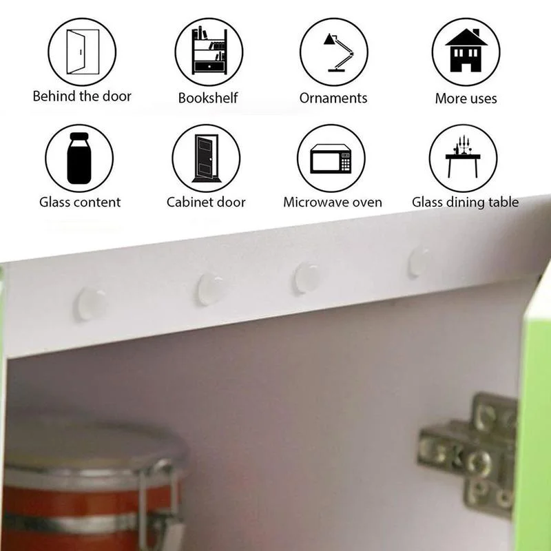 Silicon Door Stopper wall prot - đánh giá và giá Kitchen Baking Cabinet