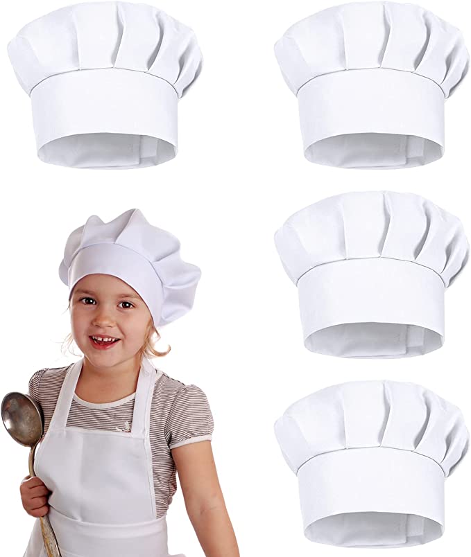 4PCS White Party Cap Hat Costu - đánh giá và giá Kitchen Baking Store