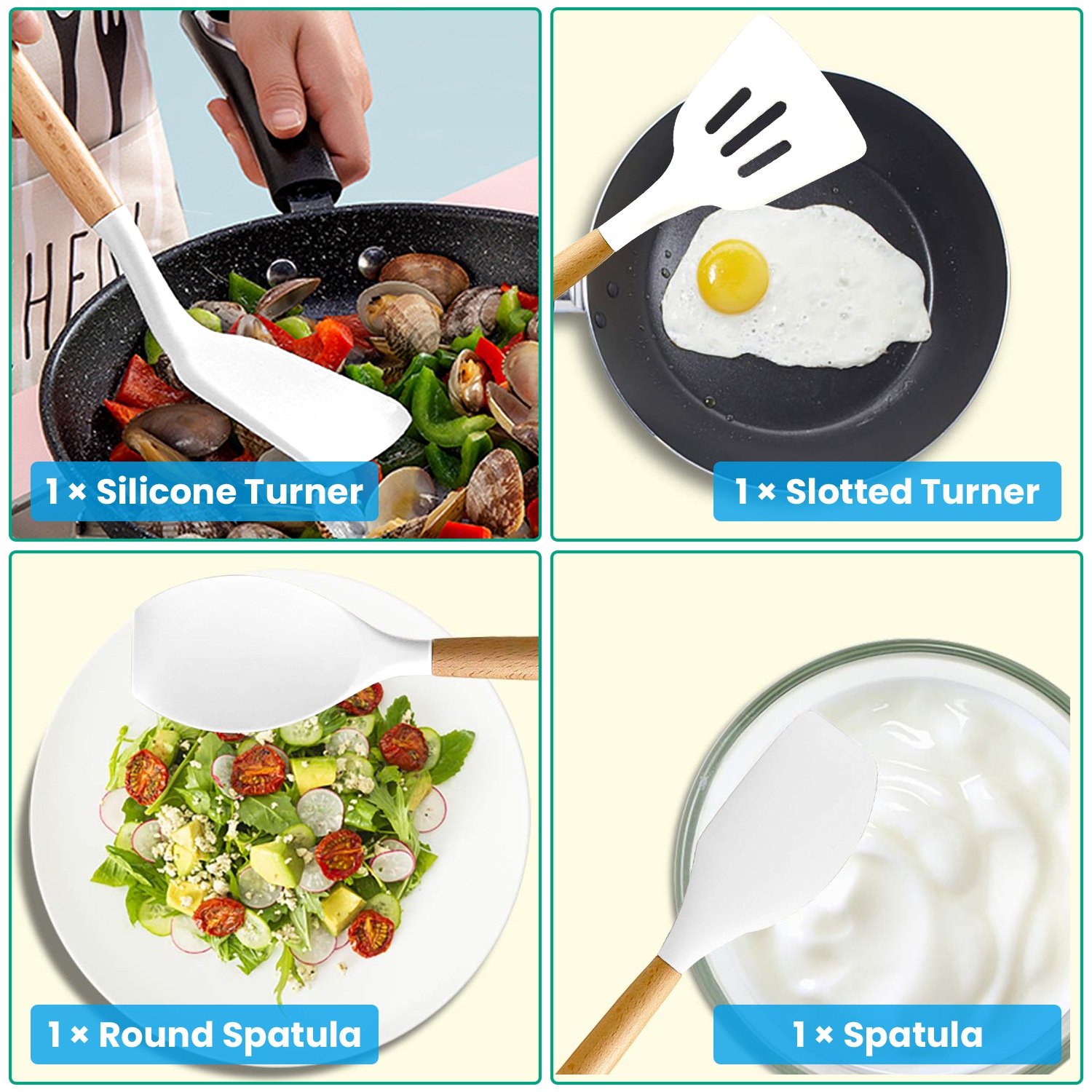 35Pcs Kitchen Cooking Utensils - đánh giá và giá Kitchen Baking Necessities