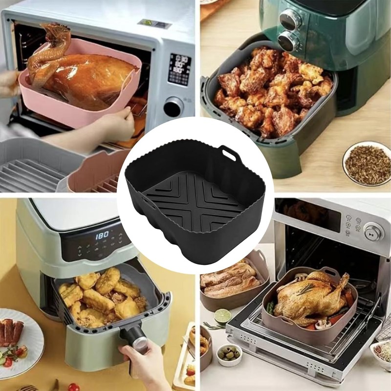 Reusable Silicone Air Fryer Li - đánh giá và giá Kitchen Baking Cooking